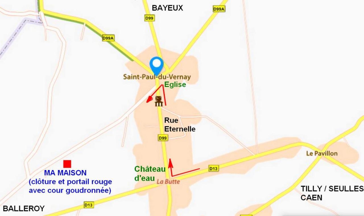Chambres Chez L'Habitant Saint-Paul-du-Vernay Kültér fotó